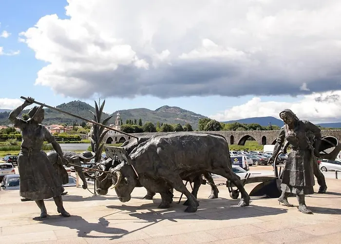 아파트 Apartamentos Vila Verde 폰테 데 리마